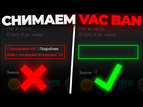 Видео: СНИМАЕМ VAC BAN В STEAM 🔥 (1 ЧАСТЬ)