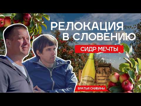 Видео: Как начать всё заново в Словении: сидроварня и фермерство с нуля. История братьев Скибиных