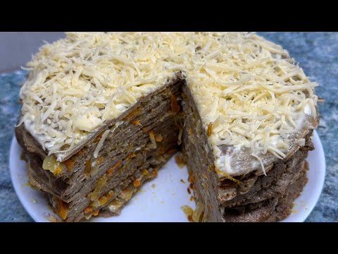 Видео: Печёночный торт — нежный, вкусный и всегда удачный!