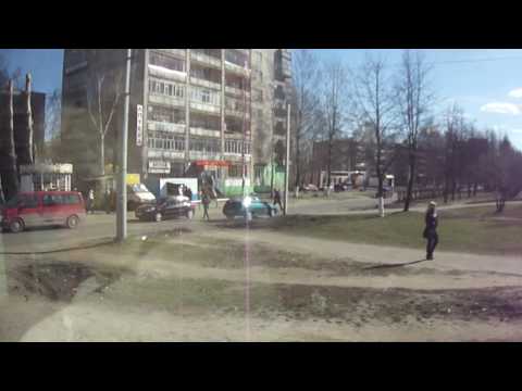 Видео: Ярославль / Jaroslavl' / Yaroslavl. 71-605 tram. 5 route. Bragino / Брагино