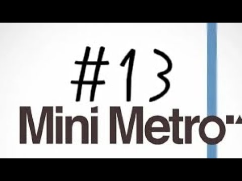 Видео: Mini Metro(Osaka) #13 Недопрохождение не недоигр