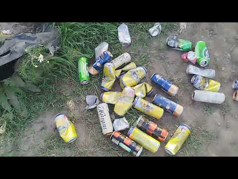 Видео: Сколько можно заработать на сборе алюминевый банок? Сдача банок в видео.