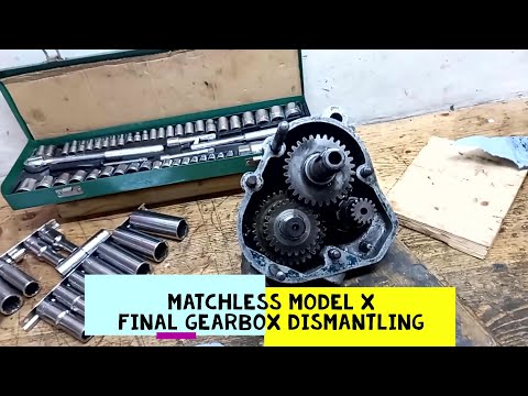 Видео: Matchless Model X — окончательная разборка коробки передач
