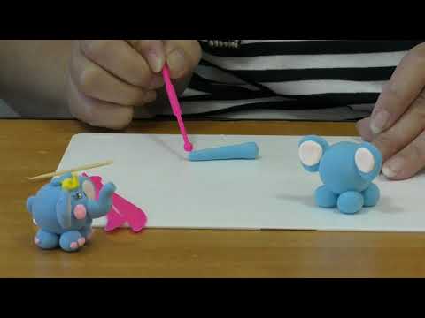 Видео: Мастер-класс Мурашкиной Татьяны Алексеевны по лепке из легкого пластилина