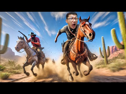 Видео: Жылқымен гонкаға қатысып кеткенсің ғой (Red Dead Redemption 2) #10