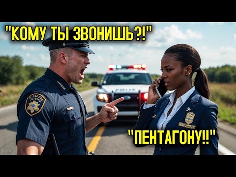 Видео: Расистский Полицейский Арестовывает Чёрную Полковника США, Пока Она Не Звонит В Пентагон