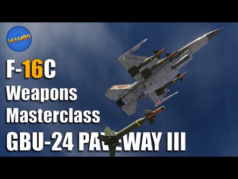 Видео: Мастер-класс по оружию F-16, эпизод 4 — GBU-24 | DCS: World