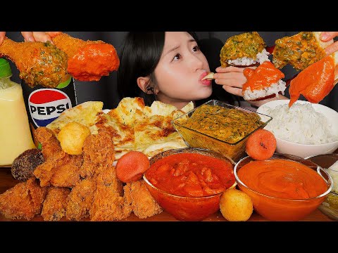 Видео: ЕМ РУКАМИ🍛 ИНДИЙСКОЕ КУРИНОЕ КАРРИ & КОРЕЙСКАЯ ЖАРЕНАЯ КУРИЦА ASMR ЗВУКИ ЕДЫ МУКБАНГ