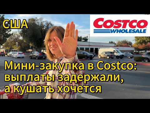 Видео: США/ Закупка в Costco перед ноябрём 🛒 Выплаты задерживаются, а денег почти нет