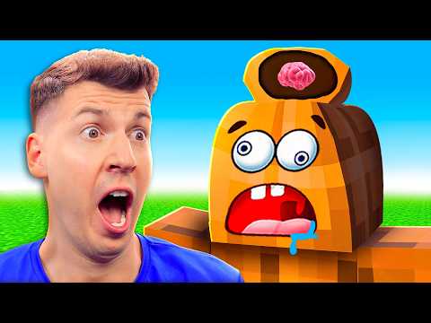 Видео: 🧠 ЕГО МОЗГ УМЕНЬШИЛСЯ в 10000 РАЗ! ОН ЗАБЫЛ КАК ХОДИТЬ В МАЙНКРАФТ!