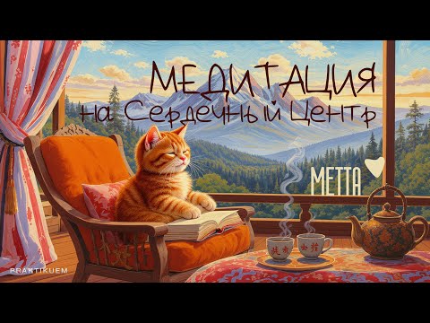Видео: Медитация на Сердечный Центр. Аналог Метты.