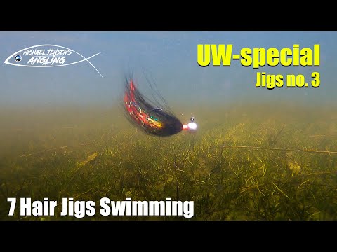 Видео: 7 Hair Jigs Swimming — классическое завязывание и ловля на приманки для волос