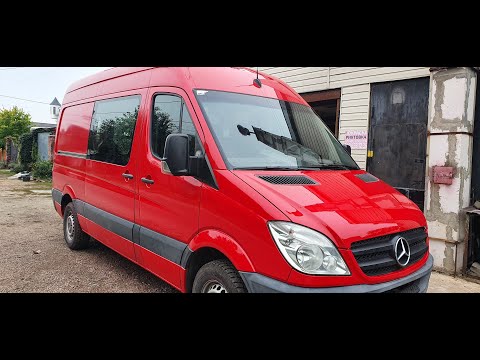 Видео: Мерседес  Спринтер 316 CDI Кузовной ремонт