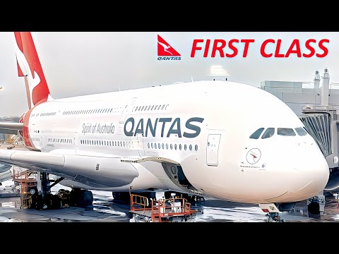 Видео: Первый класс Airbus A380 авиакомпании Qantas из Сингапура в Сидней | Обзор полета и зала ожидания