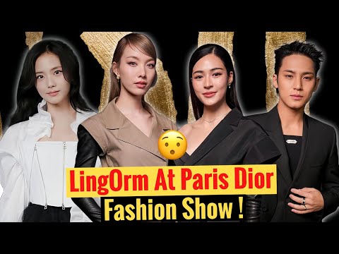 Видео: LingOrm на показе мод Dior в Париже! | Гламурный VIP-отдых | GL FACTORY #lingorm