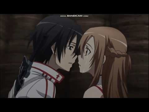 Видео: [AMV] Кирито и Асуна -  Девчонка рыжая с Ростова-на-Дону.