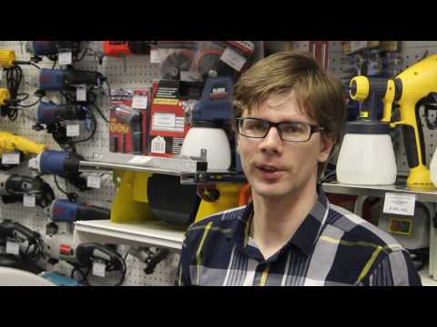 Видео: Выбираем электрический краскораспылитель