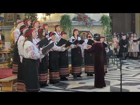 Видео: Колядка "Ангели, знижайтеся" слова Григорія Сковороди.