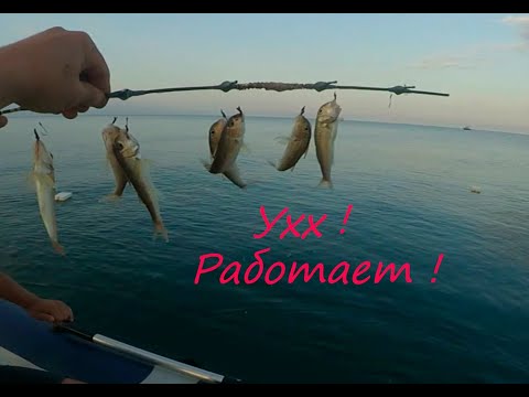 Видео: вот так снасть , вот так уловы ! барабуля на шпагу !