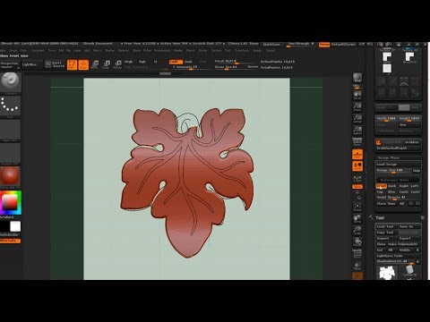 Видео: Создание основы  для лепки декора в ZBrush при помощи Shadow Box. Добавление референсов.