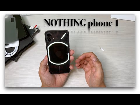 Видео: NOTHING phone 1. Распаковка и первый взгляд