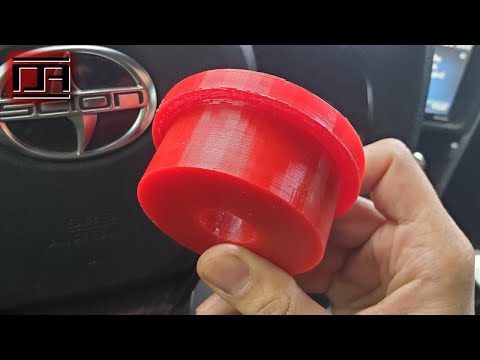 Видео: Литые полиуретановые втулки крепления двигателя с использованием жидкого уретана и формы, напечат...