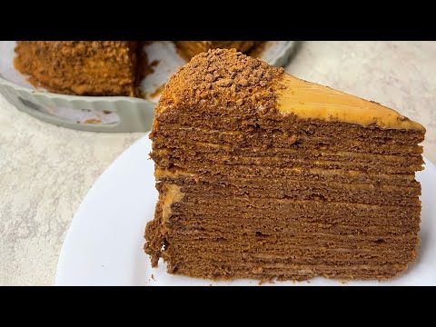 Видео: КАРАМЕЛЬНЫЙ ТОРТ! МЕДОВО -ШОКОЛАДНЫЙ ТОРТ! /CARAMEL CAKE! HONEY AND CHOCOLATE CAKE!