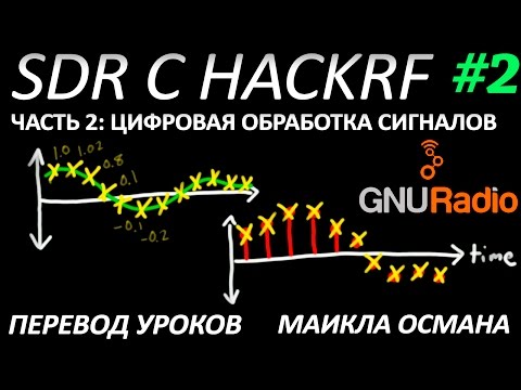 Видео: SDR с HackRF. Урок 2 - Цифровая Обработка Сигналов. Майкл Осман