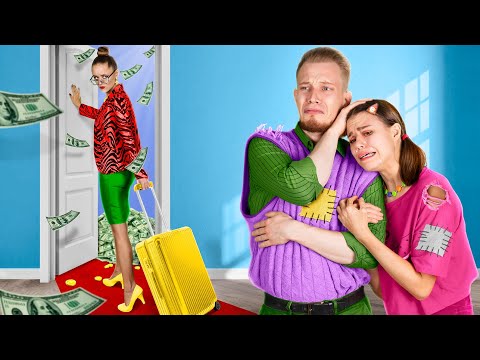 Видео: Богатая мама ушла из нашей семьи!