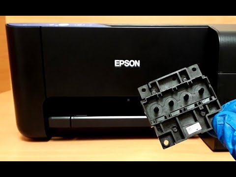 Видео: Как промыть головку принтера Epson L3101, L3150, L1100, L4150.