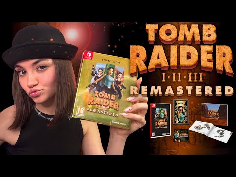 Видео: РАСПАКОВКА 🎁 Tomb Raider 1-3 Remastered Deluxe Edition | Коллекционное издание для Nintendo Switch