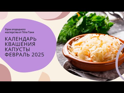 Видео: Февраль 2025. Квашение капусты. И не только.