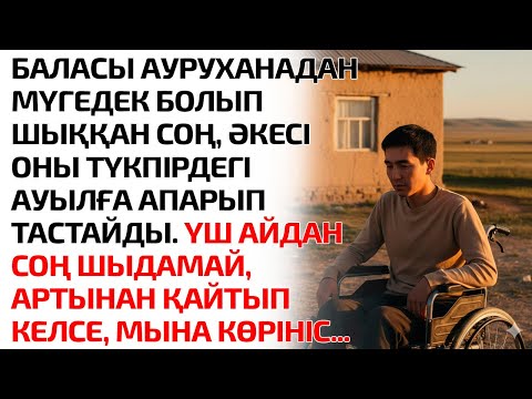 Видео: БАЛАСЫ АУРУХАНАДАН МҮГЕДЕК БОЛЫП ШЫҚҚАН СОҢ ӘКЕСІ ОНЫ ТҮКПІРДЕГІ АУЫЛҒА АПАРЫП ТАСТАЙД. ҮШ АЙДАН СОҢ