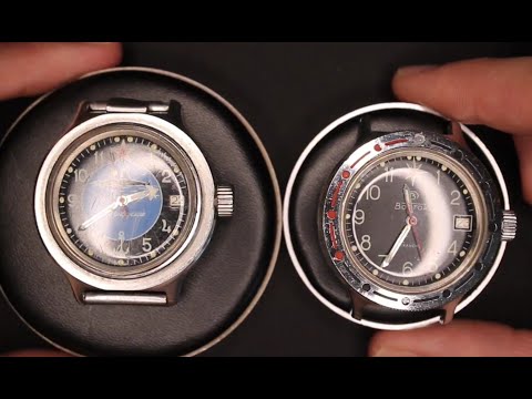 Видео: Часы Восток Амфибия с автоподзаводом ремонт. Amphibian Watch Repair - East Vostok