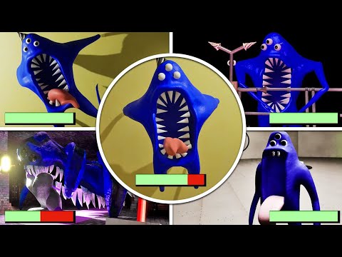 Видео: Сад Банбана 0-8 — все сцены NABNAB с полосками здоровья