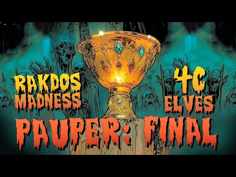 Видео: ПЯТЬ! Паупер ФИНАЛ | Five Tournament Final - Pauper | Rakdos Madness vs 4c Elves