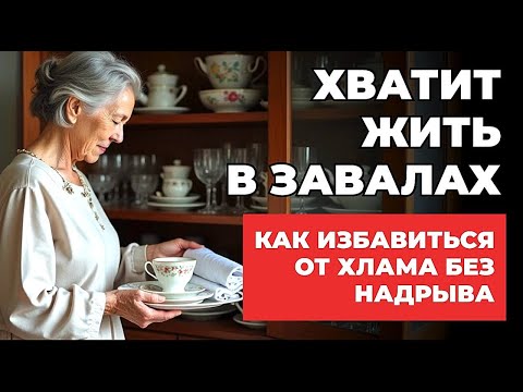 Видео: Дом в порядке — душа в покое. Как избавиться от хлама после 60 и почувствовать себя легче