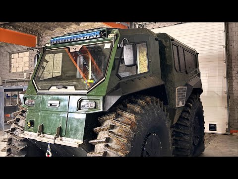 Видео: Обзор серийного вездехода ШАТУН 2025. Часть 1. 