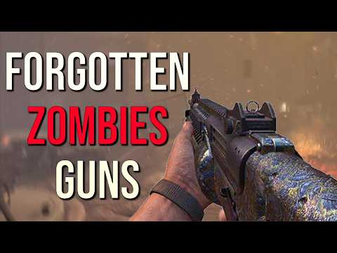 Видео: Самые ЗАБЫТЫЕ пушки Call of Duty Zombies в каждой игре
