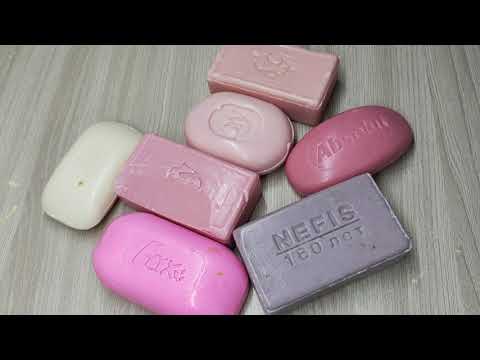 Видео: ASMR SOAP/НЕДОСУШЕННОЕ МЫЛО🧼🧼