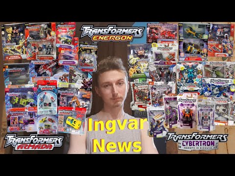 Видео: Ingvar News: Transformers Armada/Energon/Cybertron/Трилогия Юникрона Или Крутые Трансформеры Игрушки