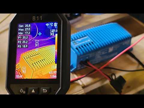 Видео: Как поведет себя зарядник Victron на дохлом аккумуляторе? #3