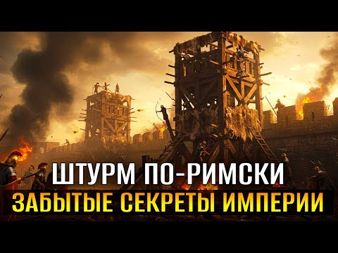 Видео: Как РИМЛЯНЕ Брали Крепости? Секретная Тактика ОСАДНЫХ Штурмов!