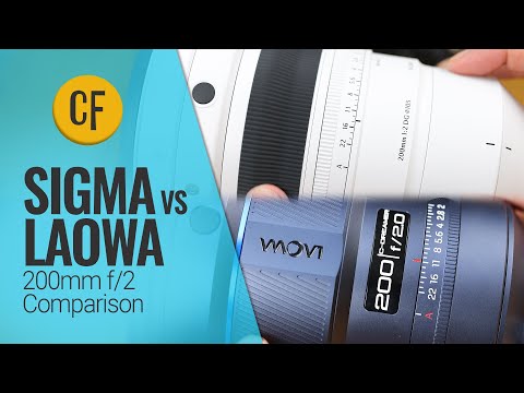 Видео: Sigma против Laowa: сравнение объективов 200 мм f/2