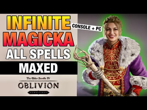 Видео: БЕЗГРАНИЧНАЯ МАГИЯ! Oblivion Remastered Magicka Glitch усиливает все заклинания | Консоль + ПК