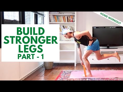 Видео: Сила для бегунов — Тренировка с эспандером — ПОСЛЕДУЮЩАЯ ТРЕНИРОВКА — Часть 1