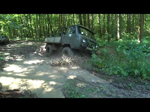 Видео: Уаз-головаст и компания пробивает новую траекторию к плавающему острову| анонс  off-road  30 июля