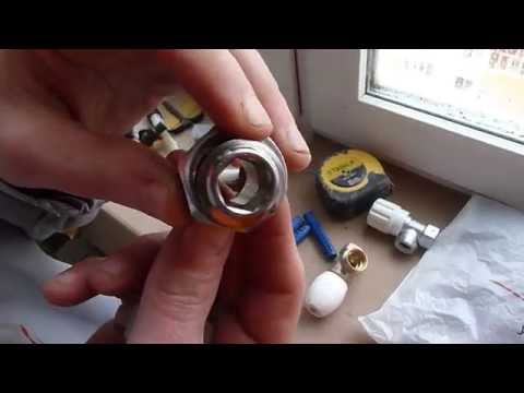 Видео: Краны , фитинги   к радиатору