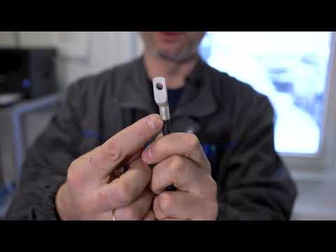 Видео: Как обжать наконечник  ООО "Электрощит"