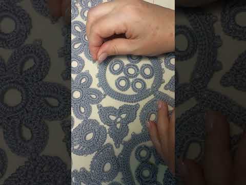 Видео: Ирландское кружево, процесс  📍сборки